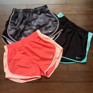 Group of 3 Nike Drifit Women’s Shorts